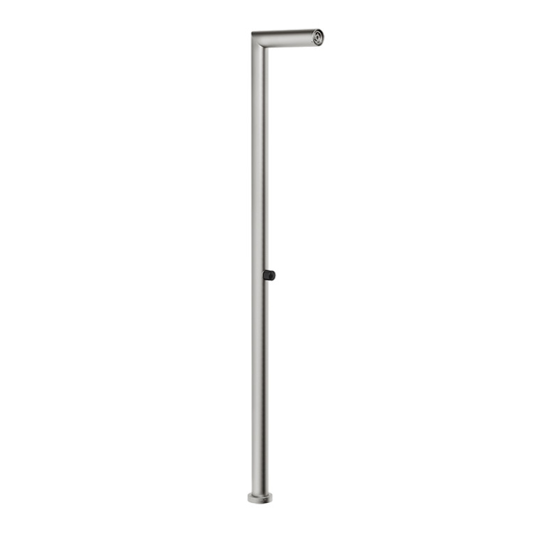 GESSI OUTDOOR Душевая стойка для установки на улице, напольная, на 1 выход, без ручки и верхнего душа, внешняя часть, цвет Corten