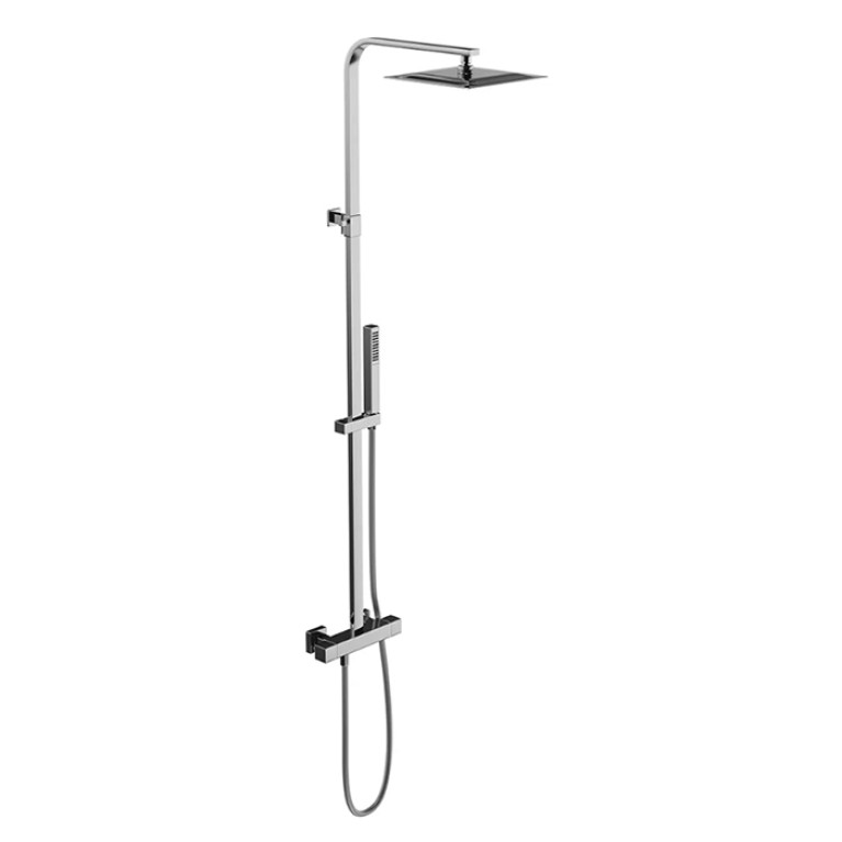 Kerama Marazzi Душевая колонна FUTURA с термостатическим смесителем, цвет хром (Снижены цены)
