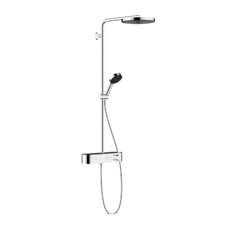 HG Pulsify S Showerpipe 260 1jet с ShowerTablet Select 400, цвет хром
