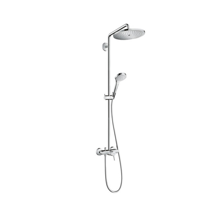 HG Croma Select 280 Душевая система Showerpipe для душа, с однор.смесит, цвет хром