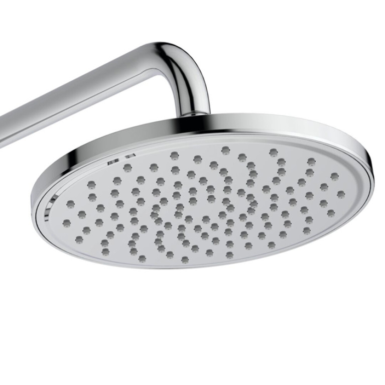 Ideal Standard Ceratherm T25 Душевая система с изливом и термостатом и ручным душем, корпус Coolbody, руч.душ: 3 режима, верх. душ: 200 мм, цвет: хром