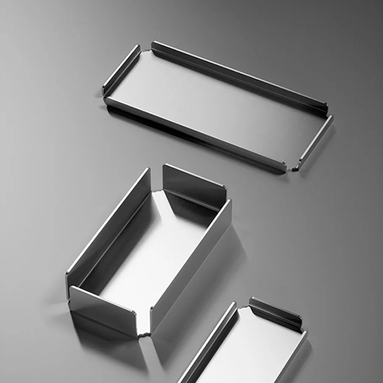 QuadroDesign Аксессуары QA1901AS Поднос 318х138хh19мм, цвет Brushed Stainless Steel
