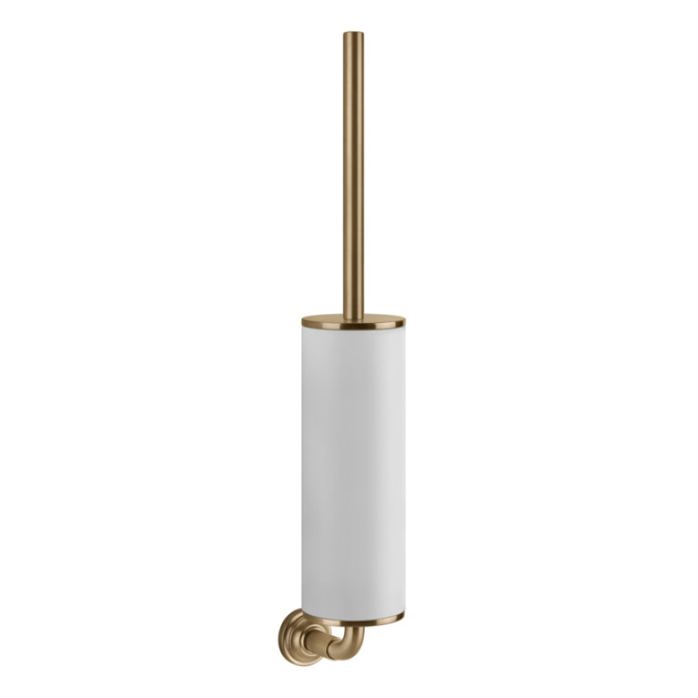 GESSI VENTI20 Ершик для унитаза подвесной, цвет белый, фурнитура Warm Bronze Br. PVD
