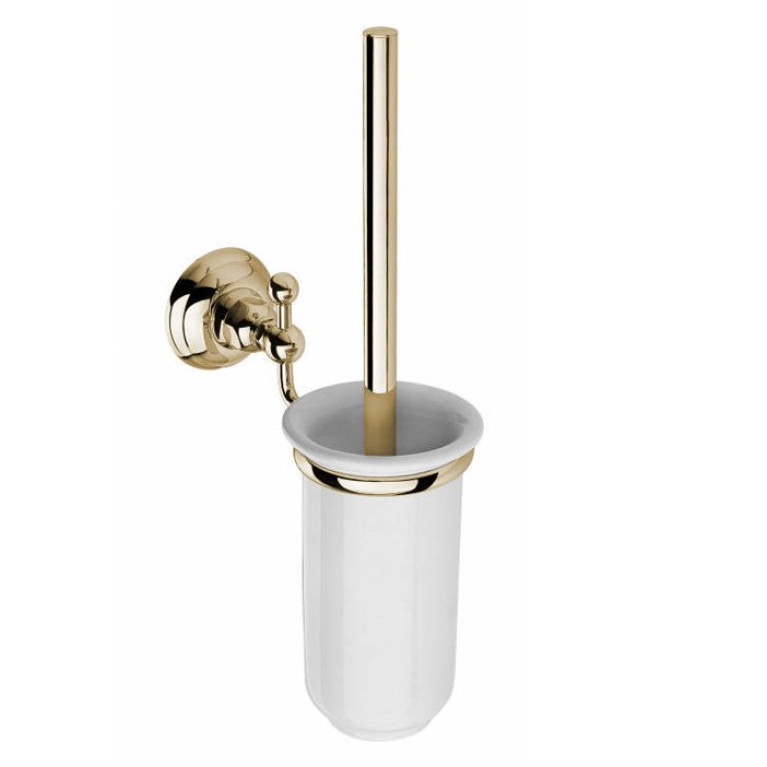 Nicolazzi Classica Ершик подвесной, цвет: керамика/Gold Brass