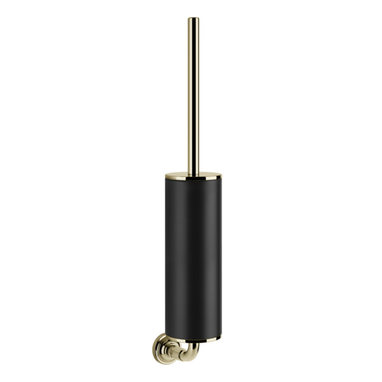 GESSI VENTI20 Ершик для унитаза подвесной, цвет черный, фурнитура Brass PVD