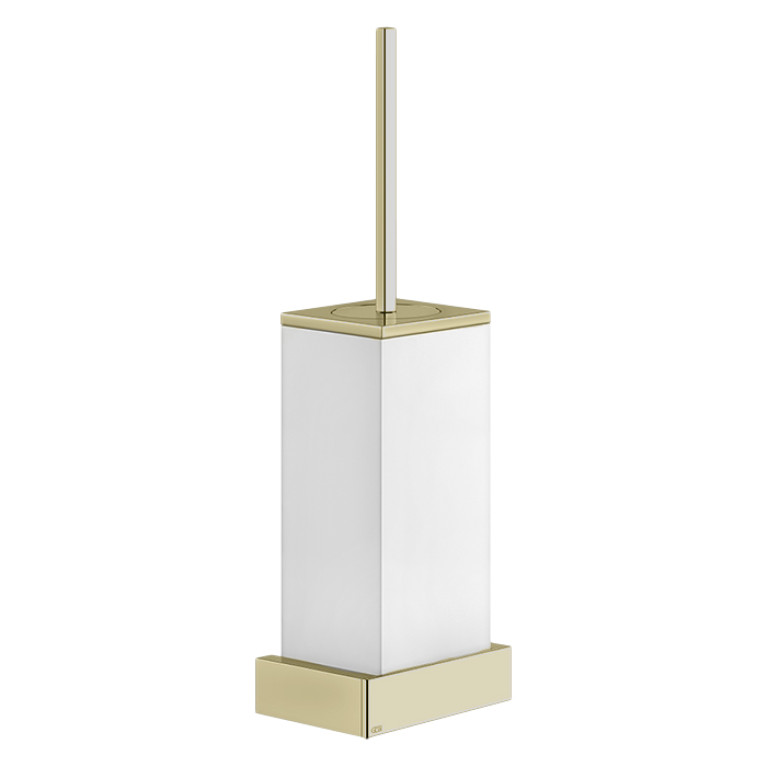 GESSI  INVERSO ACCESSORIES Ершик настенный белый, цвет: Brass Brushed PVD