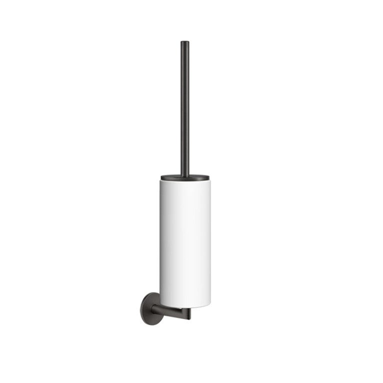 GESSI  VENTAGLIO ACCESSORIES Ершик настенный белый, цвет: Black Metal Br. PVD