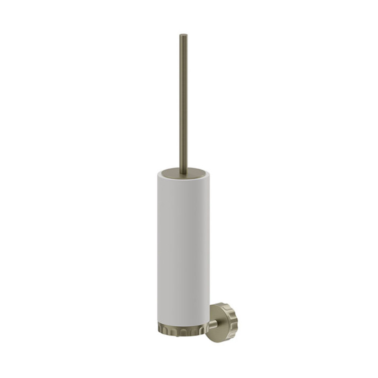 Newform Ionika accessori Ерш подвесной  WHITE RESIN, цвет: PVD brushed pale gold
