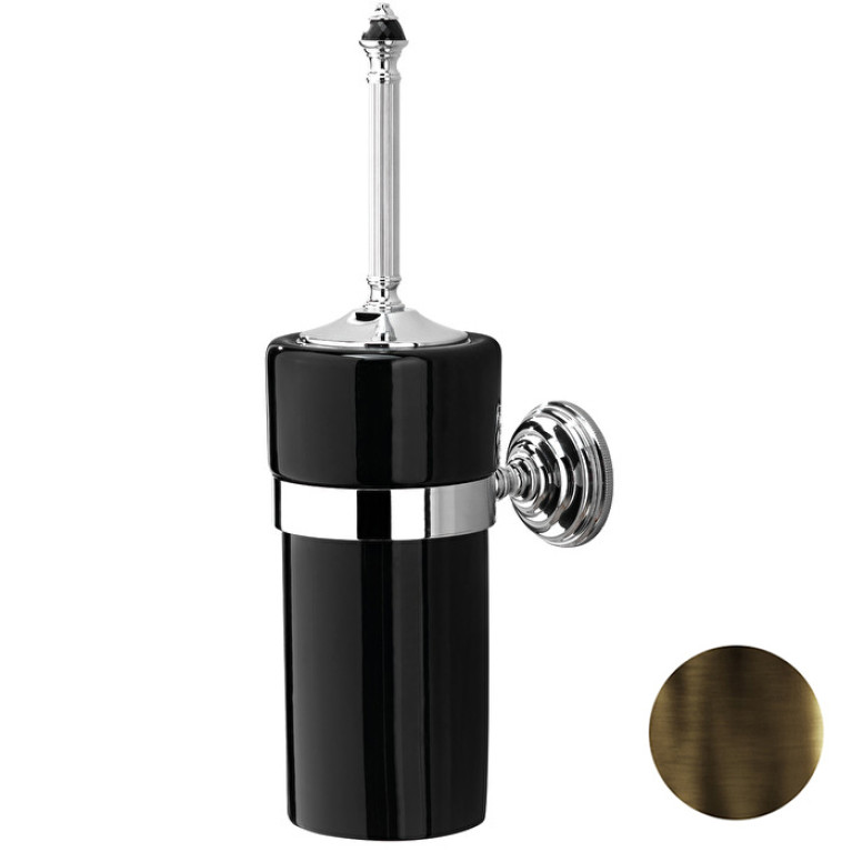 Devon Black Diamond Ёршик подвесной (черная керамика), цвет: бронза