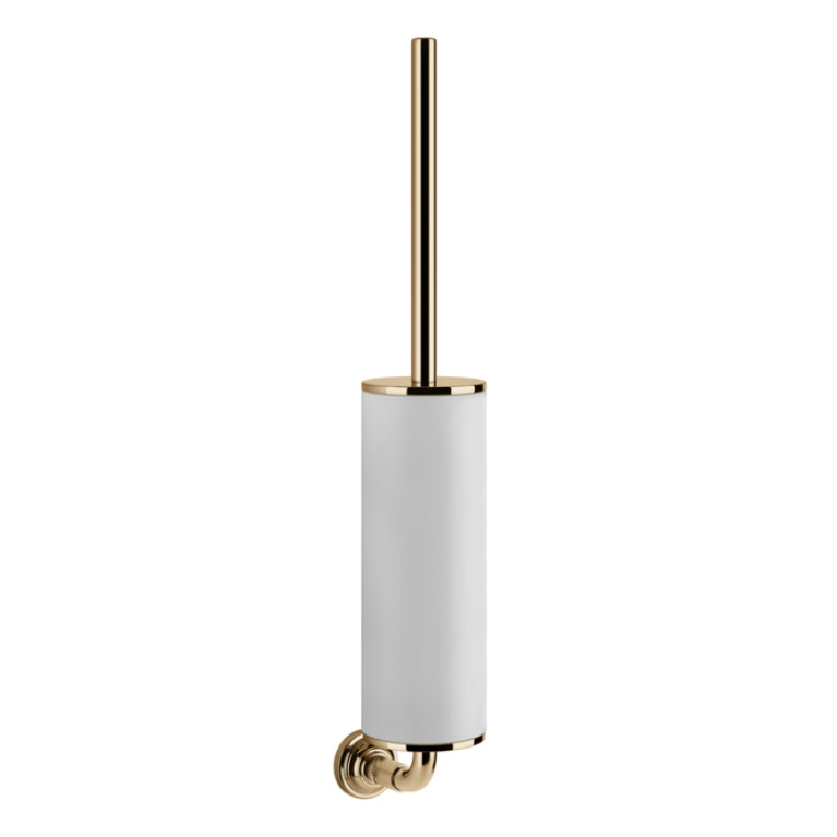 GESSI VENTI20 Ершик для унитаза подвесной, цвет белый, фурнитура Warm Bronze PVD