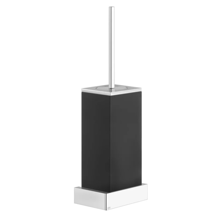Gessi Rettangolo Ершик для унитаза подвесной, цвет: хром/черный
