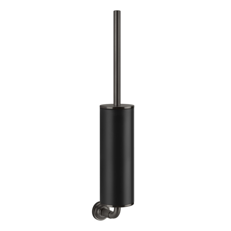 GESSI VENTI20 Ершик для унитаза подвесной, цвет черный, фурнитура Black Metal Brushed PVD