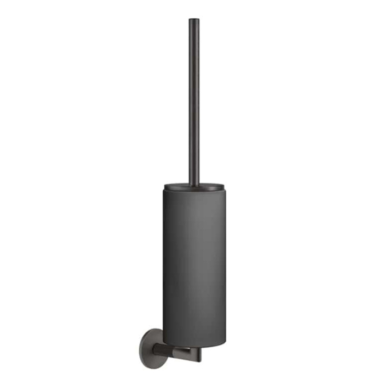 GESSI INGRANAGGIO Ершик для унитаза, настенный, цвет черный, отделка Black Metal Brushed PVD