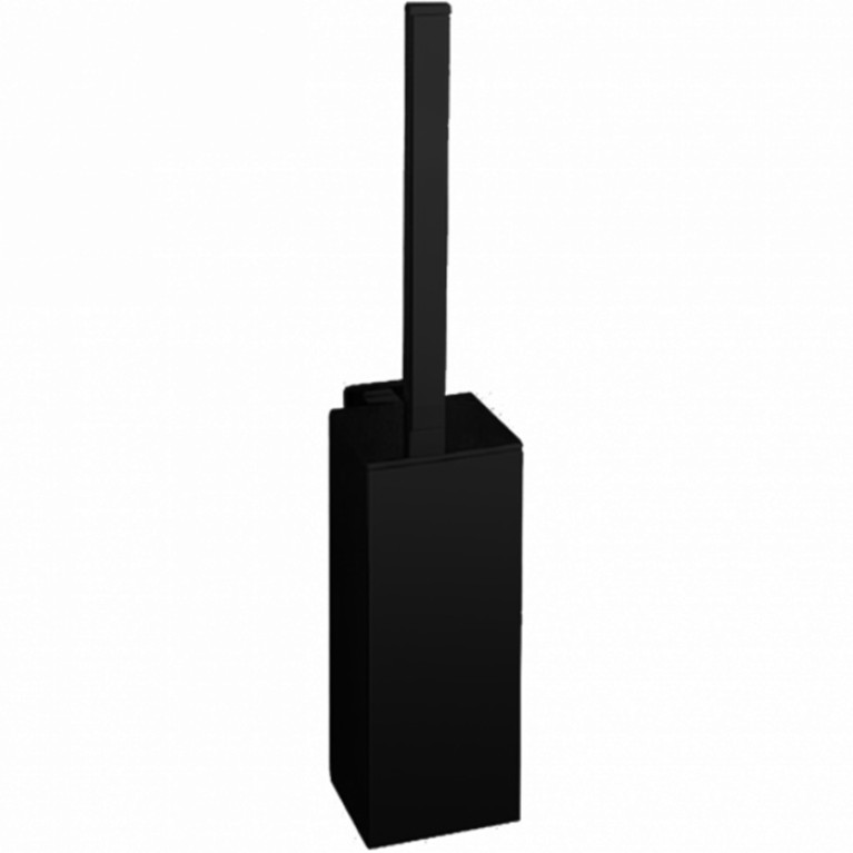 Colombo Basic Q Туалетный ёршик, подвесной, цвет: черный матовый
