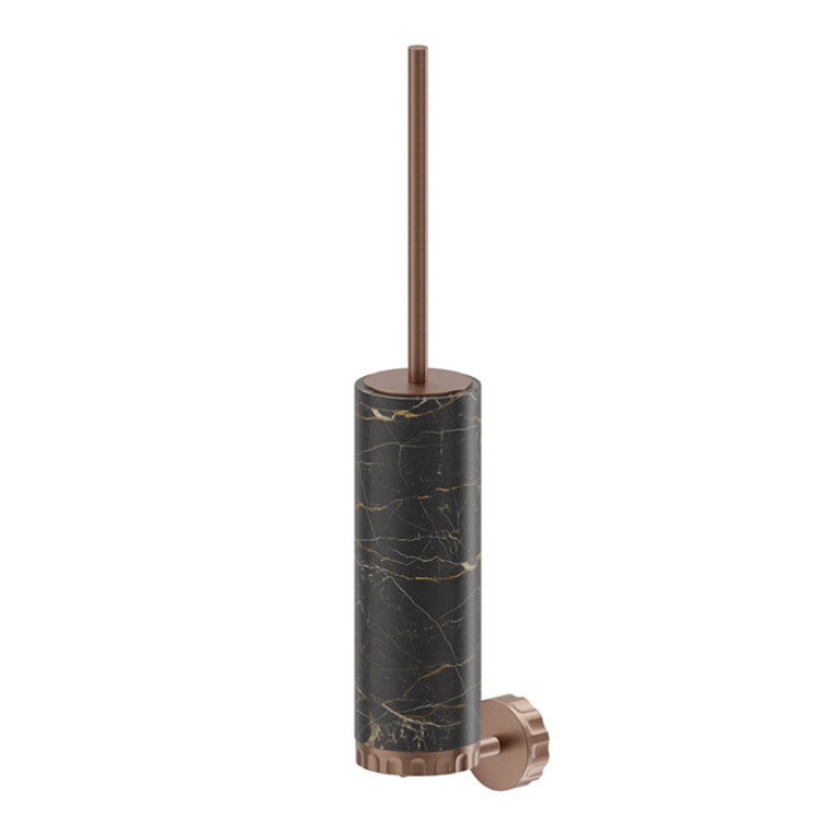 Newform Ionika supreme accessori Ерш подвесной  BLACK MARBLE, цвет: PVD brushed copper bronze