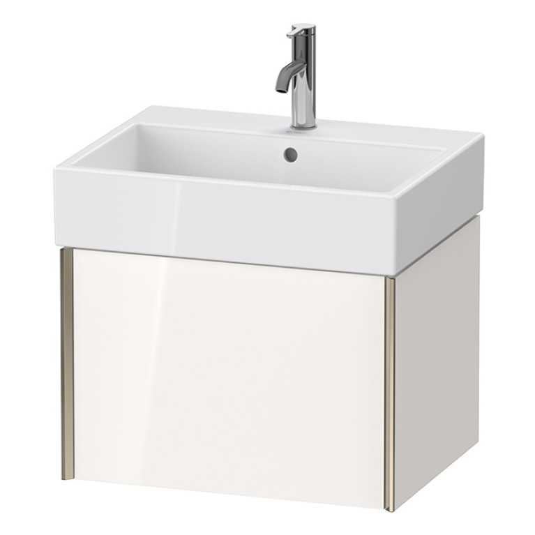 Duravit Vero Air Раковина 60cm,  с переливом, с площадкой, с 1 отв. под смеситель, Цвет белый