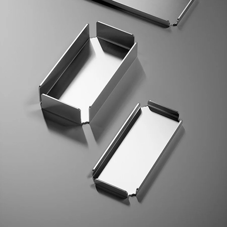 QuadroDesign Аксессуары QA1900AS Поднос 245х110хh19мм, цвет Brushed Stainless Steel