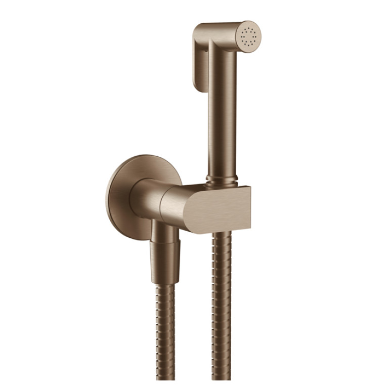 Gessi Origini Гигиенический душ, шланг 1250 мм, цвет: Copper Brushed PVD