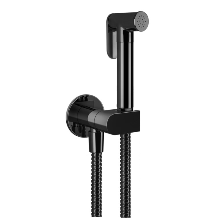 Gessi Origini Гигиенический душ, шланг 1250 мм, цвет: Black Metal PVD
