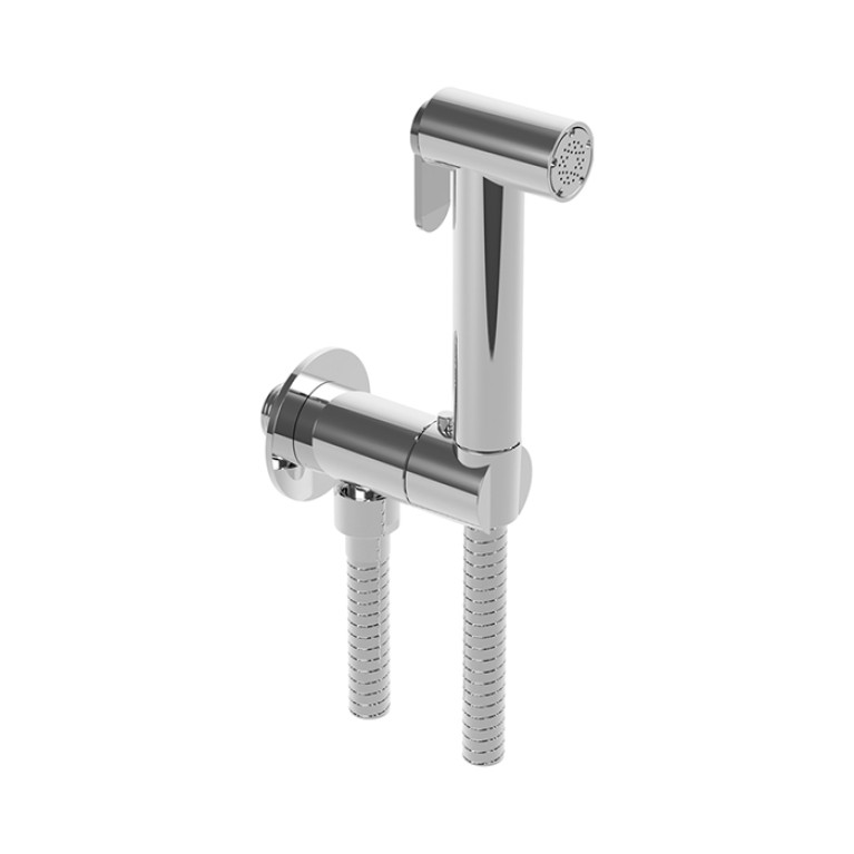 CISAL Shower Гигиенический душ со шлангом 120 см, вывод с держателем, цвет хром