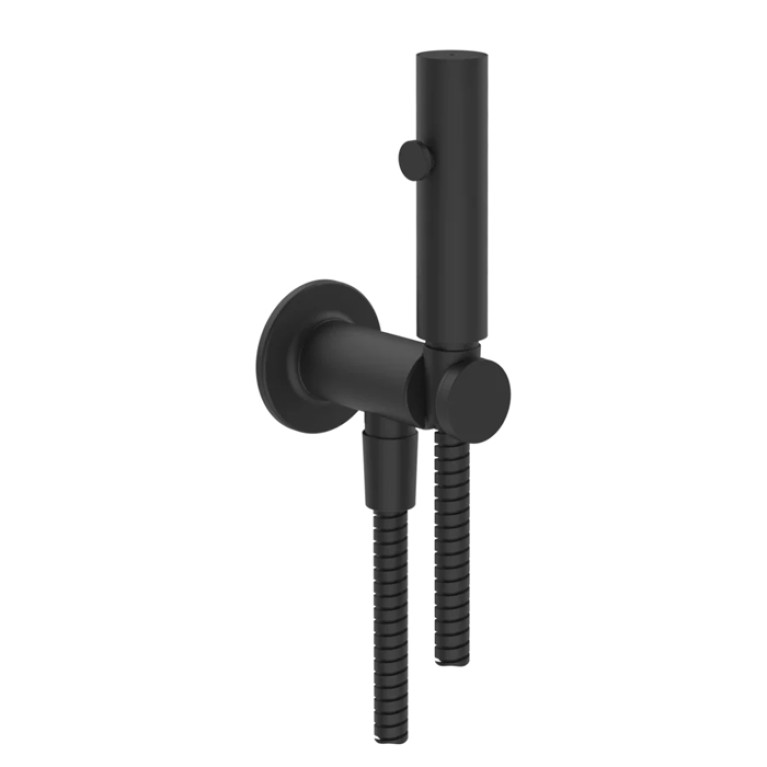 GESSI INCISO Гигиенический душ на 1/2, цвет черный матовый