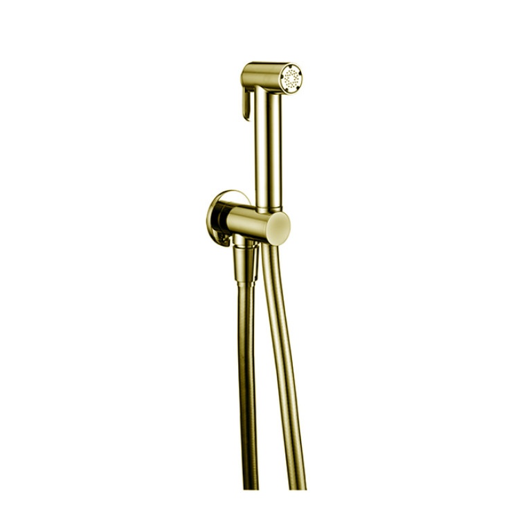 CISAL Shower Гигиенический душ со шлангом 120 см,вывод с держателем, цвет золото