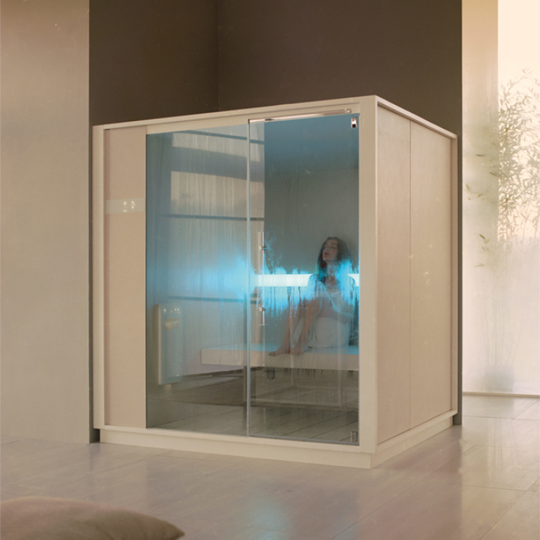 Effegibi One H Хаммам для ниши L.H. 214x171xh226см, отделка: Soft Sand