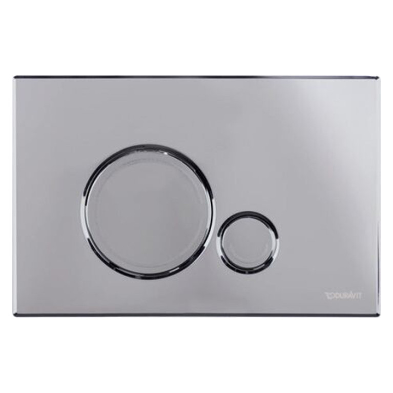 Duravit DuraSystem Beta 120 Клавиша смыва для унитаза, пластик, хром глянцевый (Спец.цена из наличия)