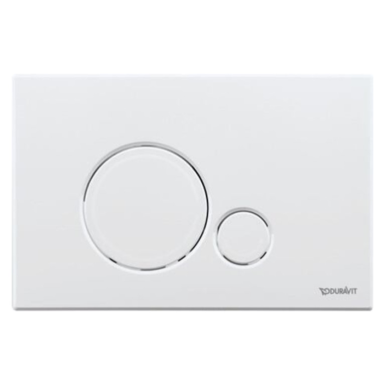 Duravit DuraSystem Beta 120 Клавиша смыва для унитаза, пластик, белый (СПЕЦЕНА с февраля 2025) (Спец.цена из наличия)
