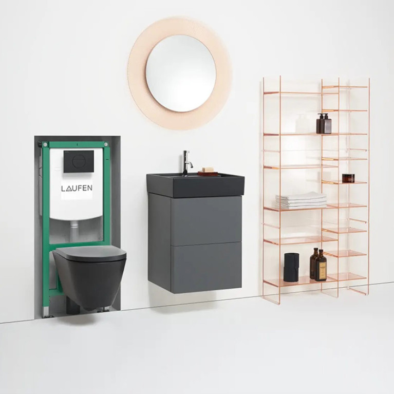Laufen INEOLINK Инсталляция с бачком двойной слив 4,5/3 л, регул. до 6/3 л