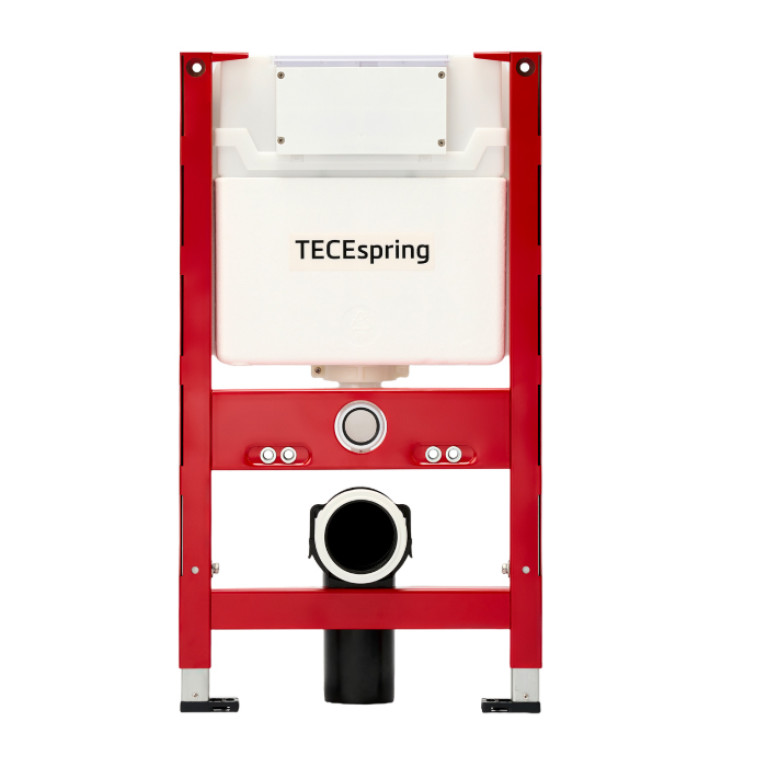 TECEspring profil Модуль для установки унитаза, высота 820 мм, c креплением к стене (без панели смыва)