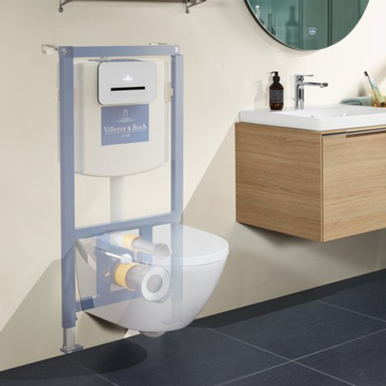 VilleroyBoch ViConnect Инсталляция для подвесного унитаза 525*135*h1120