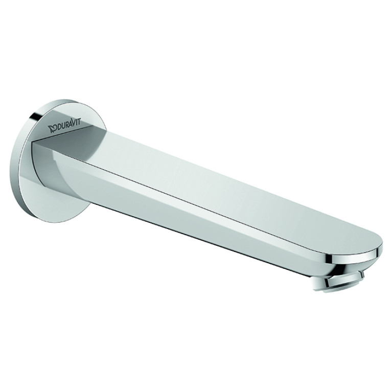 Duravit Wave Излив для ванны 202 мм, хром (Спец.цена из наличия)