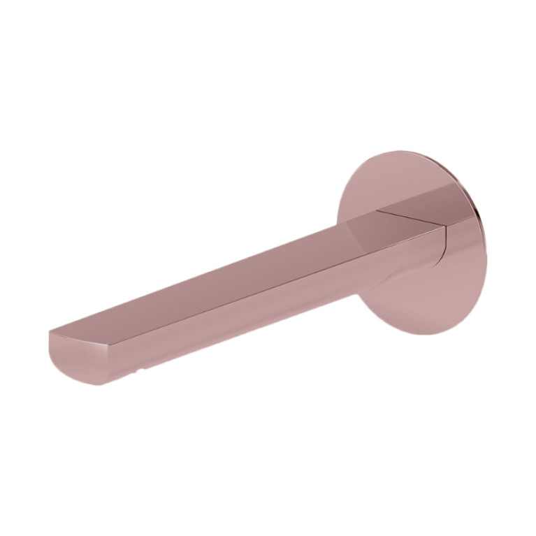 Newform Haka Излив для раковины из стены, длина 189 мм, с подключением на 1/2&rdquo;, цвет: PVD brushed copper bronze