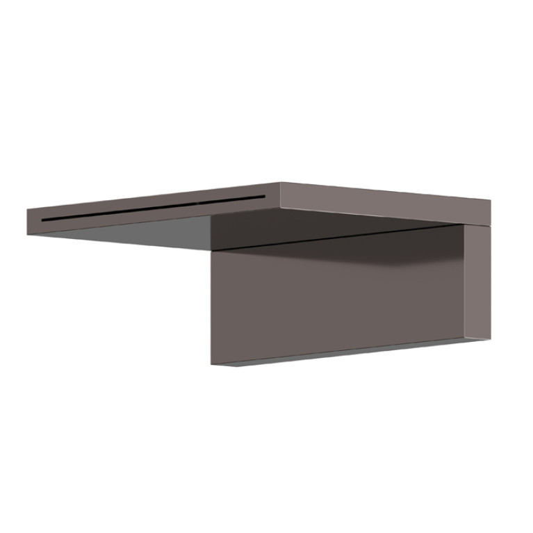 Newform Waterfalls Излив водопадный из латуни, цвет:  PVD gun metal