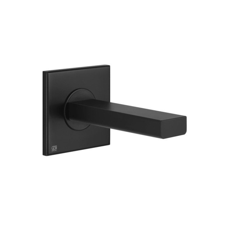 Gessi Emporio Via manzoni Излив для ванны, комбинируемый с удаленным управлением, цвет: Black XL
