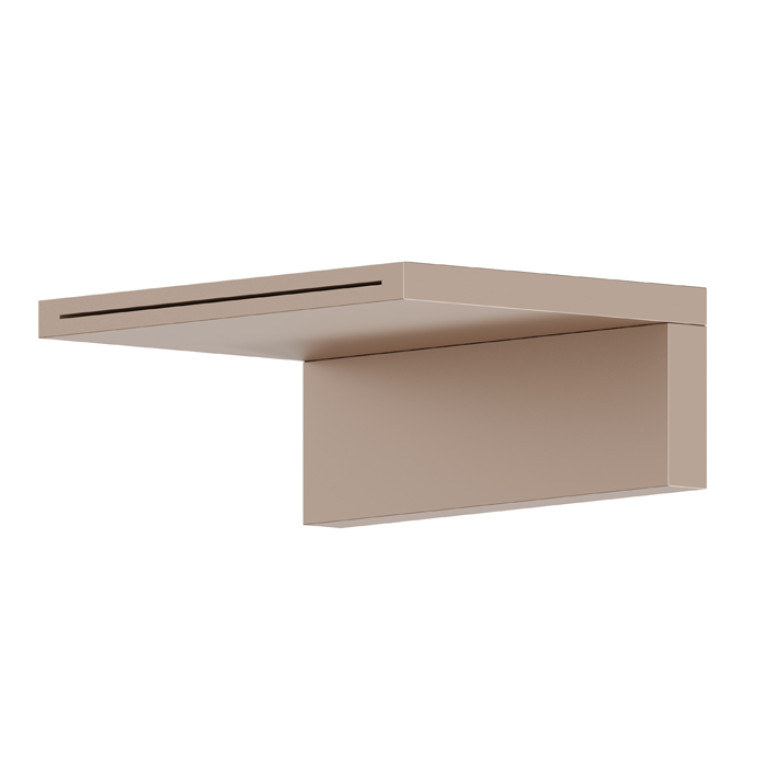Newform Waterfalls Излив водопадный из латуни, цвет:  copper satin