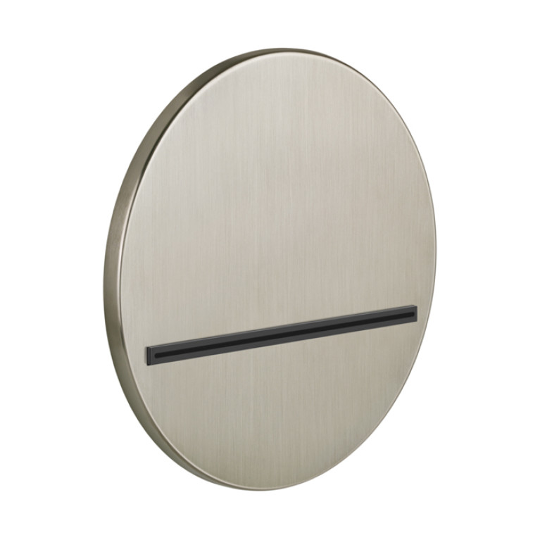 GESSI VENTI20 Излив настенный &Oslash;207 мм., каскадный, цвет Finox Brushed Nickel