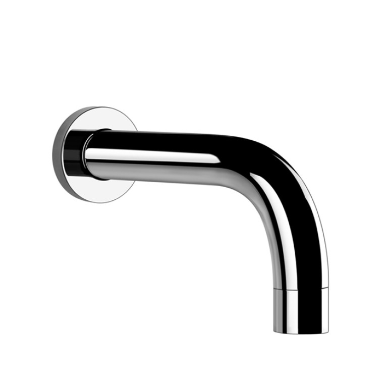 Gessi Emporio Via tortona Настенный излив для ванны короткий, комбинируемый с удаленным управлением, цвет: Chrome