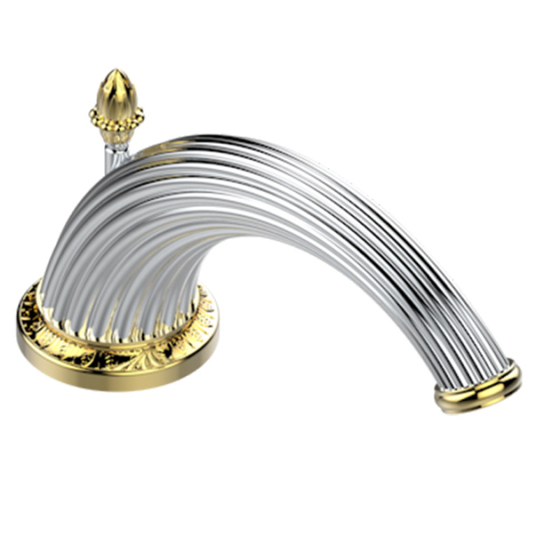 THG MALMAISON METAL Излив для раковины, цвет Хром/золото