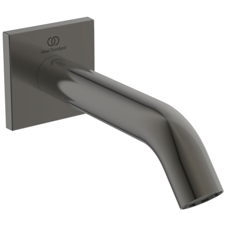Ideal Standard Joy Neo Настенный излив, 17см, подключение G1/2, цвет: PVD Magnetic Grey