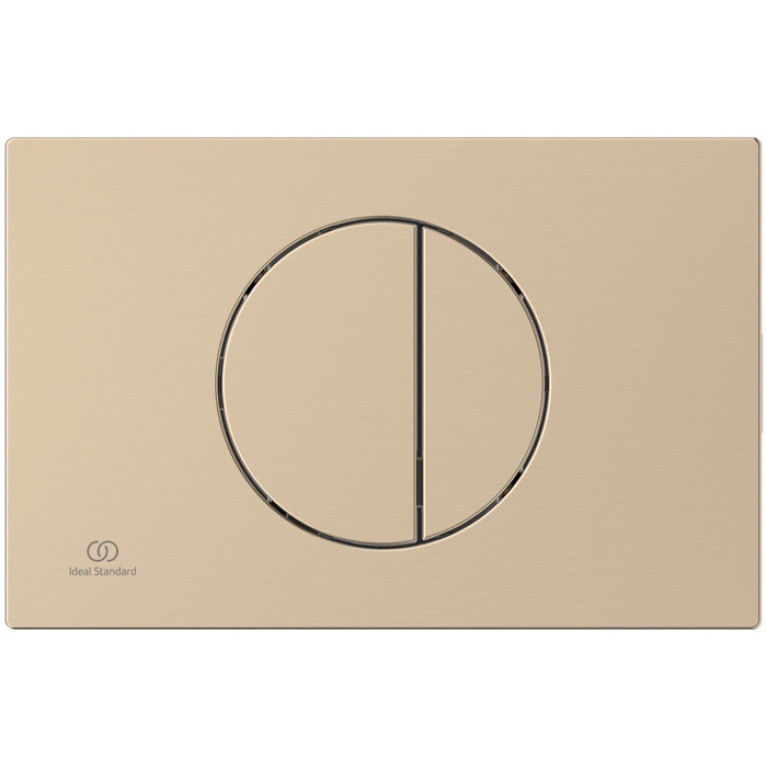 Ideal Standard Oleas M5 Механическая панель смыва, двойной смыв, цвет: PVD Brushed Bronze (Матовая бронза)
