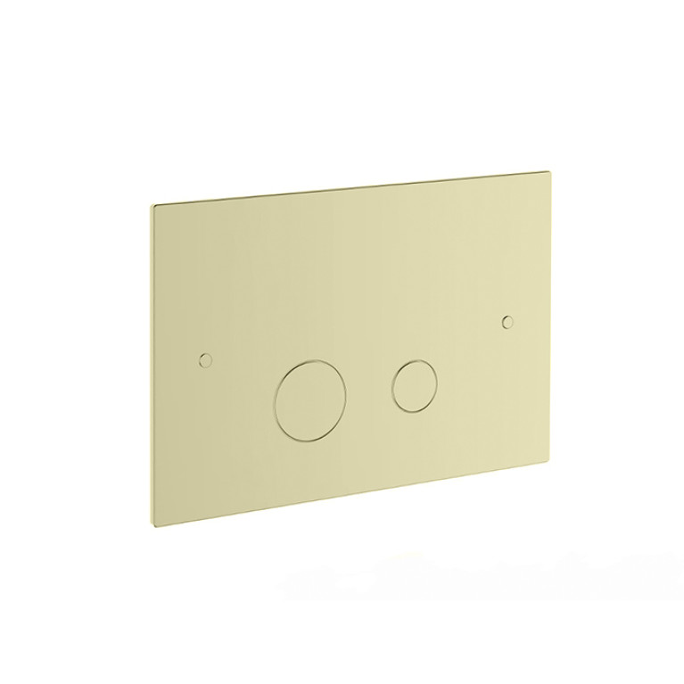 STELLA 3820 Клавиша смыва для унитаза, двойная, для инсталляций Geberit Sigma UP320 и UP720, цвет PVD Brass shiny