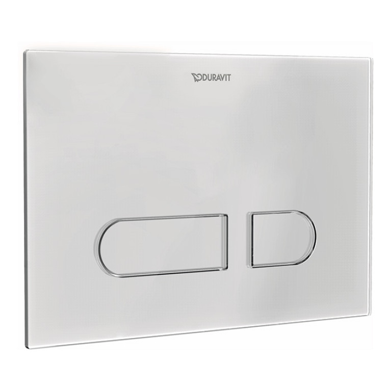 Duravit A.1 Plus Клавиша смыва мех-ая с автосмывом для DNeoNew/StarckFNew, белое стекло с подсветкой спец.цена из наличия продаем с WD1039,