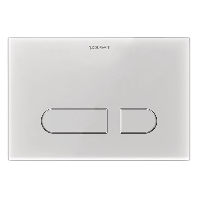 Duravit A.1 Plus Клавиша смыва мех-ая с автосмывом для DNeoNew/StarckFNew, белое стекло с подсветкой спец.цена из наличия продаем с WD1039,
