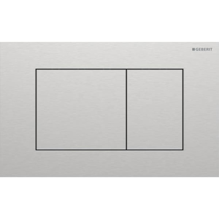Geberit Sigma40 Клавиша для двойного смыва, квадратная: Матированный, легкоочищ. покр.