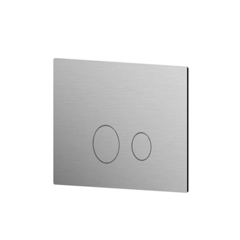 Newform X-Steel 316 Клавиша смыва для унитаза, двойная, для систем инсталляций TECE, цвет: нержавеющая сталь