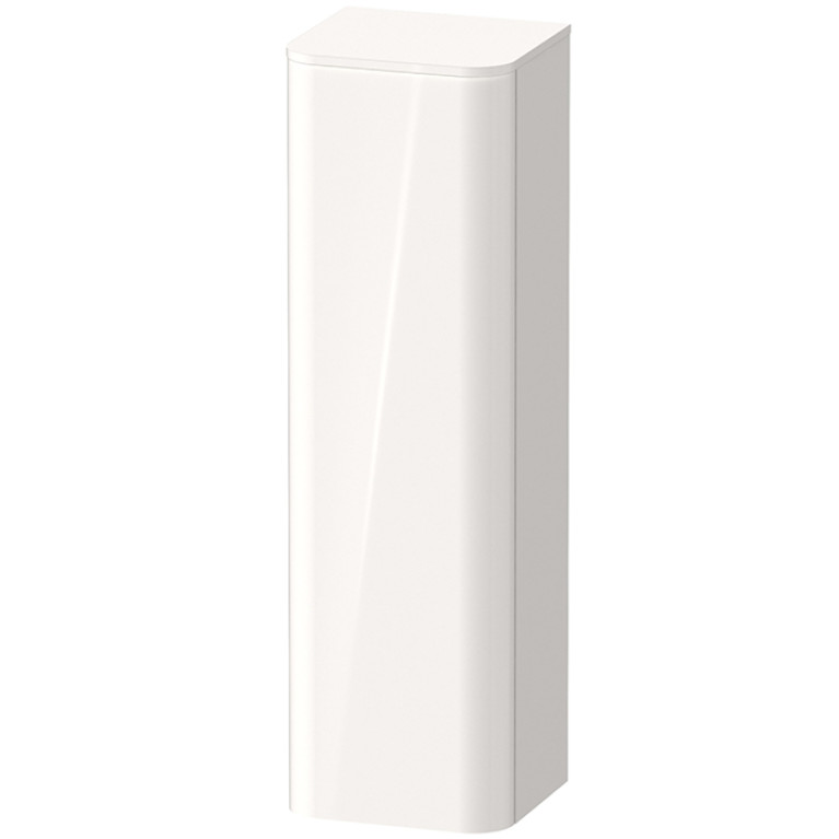 Duravit Happy D.2 Plus Пенал подвесной 1336x400x360мм DX, 1 дверь, 3 стекл. полки, с декор. топом 16x403x364мм, белый глянц.(СПЕЦЦЕНА с нашего склада)