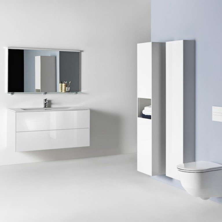 Laufen Pro S Комплект, раковина и база 1200x500x610 мм, с 2 ящиками с мех. push-and-pull, белый матовый