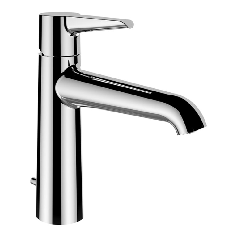 Laufen VAL смеситель для раковины, излив 140 мм, Eco+, с донным клапаном, хром (ВРЕМЕННО не поставляем!)